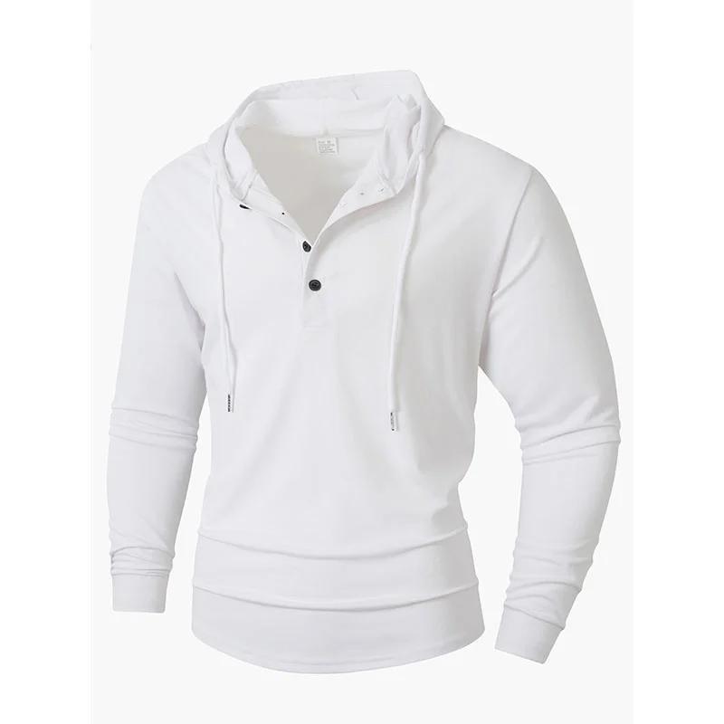 Men's Sports Hoodies Men Thin Style Slim Fit Long Sleeved Drawstring Hoodies Breathability Outdoor Casual Hoodie men Sweatshirts