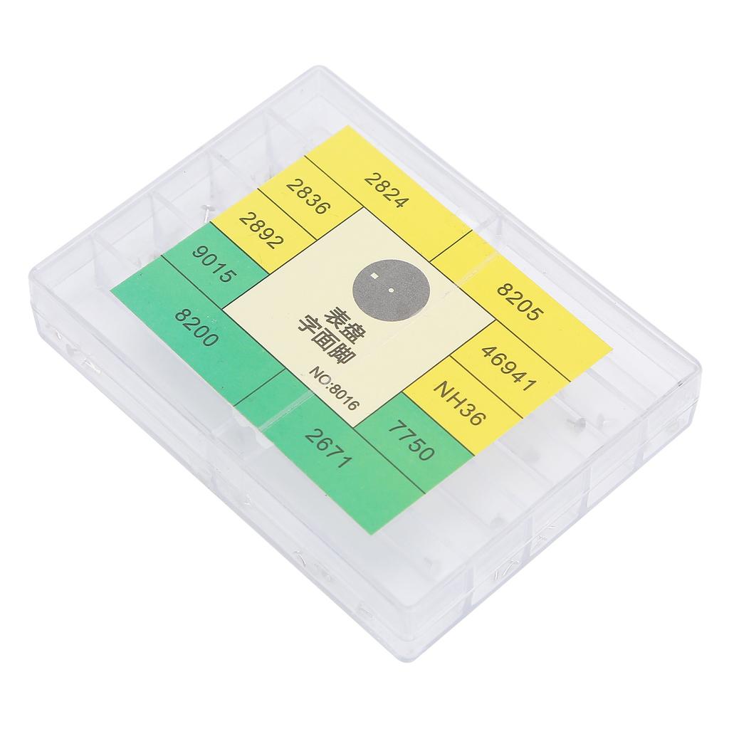 Klokkereparasjon Urskiveføtter Assortiment Reservedeler Tilbehør for Armbåndsur Urmaker