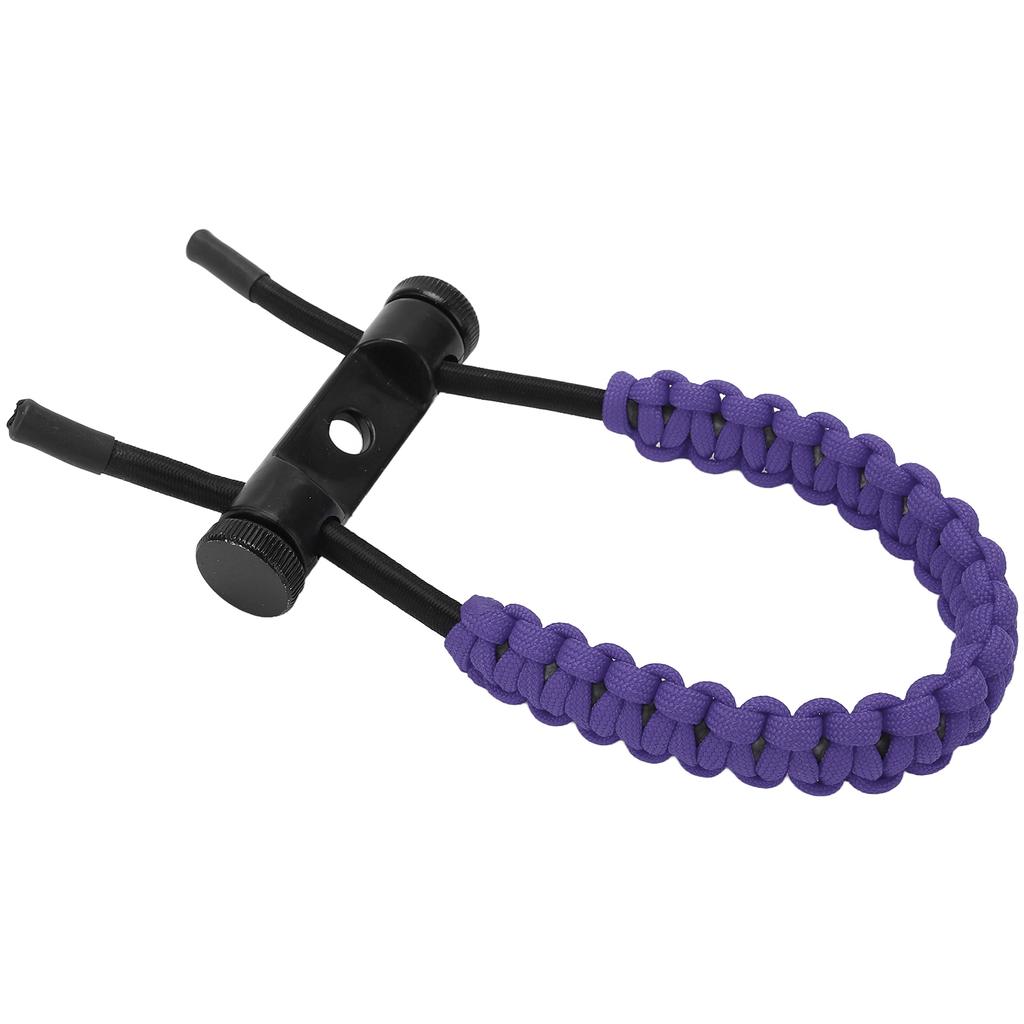 Compound Bow Wrist Sling Wrist Strap Braided Cord Rope Adjustable for Training ExercisingGreen