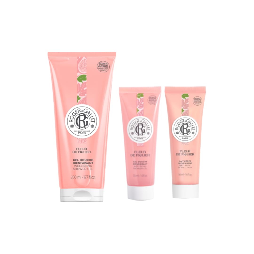 

ROGER GALLET At Cosme Limited Gel Douche Kit Fig & 200mL/50mL/50mL