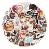 55 New Ferret Cartoon Stickers Decorate Washing Machine Suitcase Cup Mobile Phone Waterproof Stickers