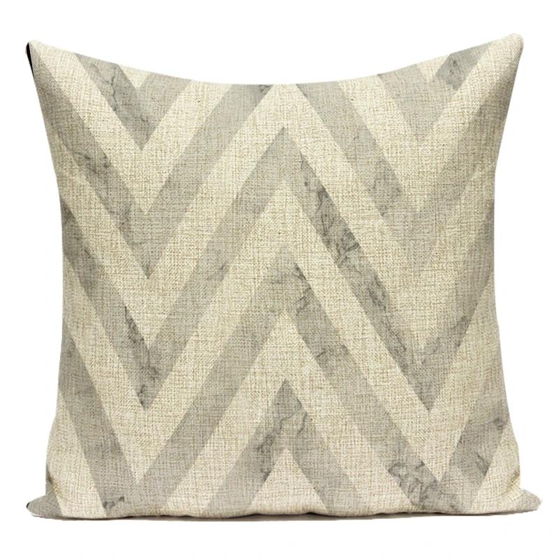 Polyester Black White Animals Horse Deer Bear Geometric Pillow Cover Decorative Sofa Home Cushion Cover For Living Room