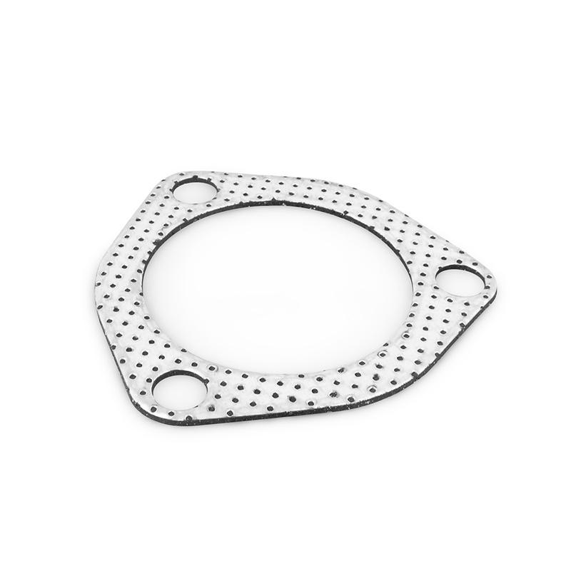 10pcs/Lot 2.5 63mm Exhaust Pipe Gasket 3-Hole Muffler Exhaust Gasket BX101115