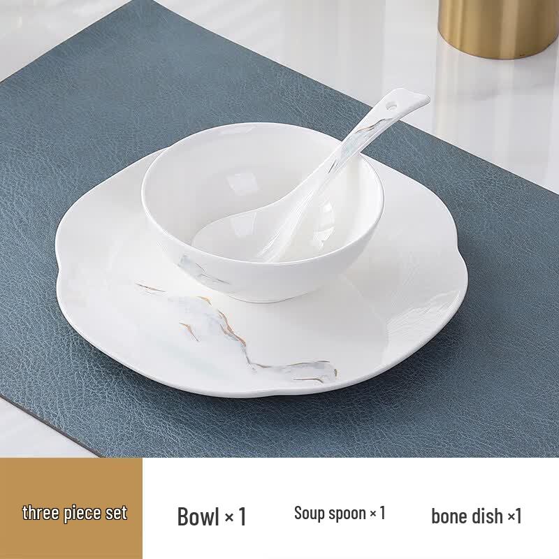 Elegant Chinese Ceramic Tableware Set