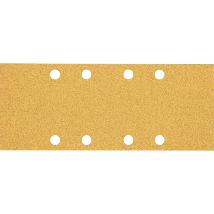 Feuille abrasive rectangle expert c470 d 115x230mm g80 - bosch - 2608900862