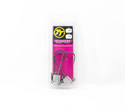 Tackle Tactics TT Stingers Tête Plombée 3/8 oz 7/0 3/paquet (2218)
