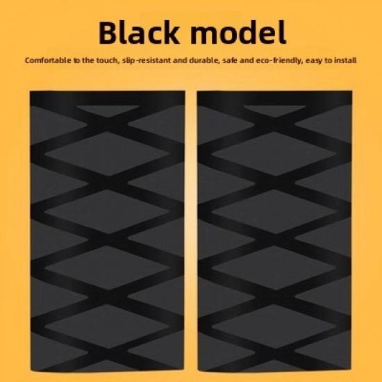 Motorcycle electric heated anti-slip heat-shrinkable handlebar grips, brake motorcycle pedal electric handlebar rubber covers with patterns 01