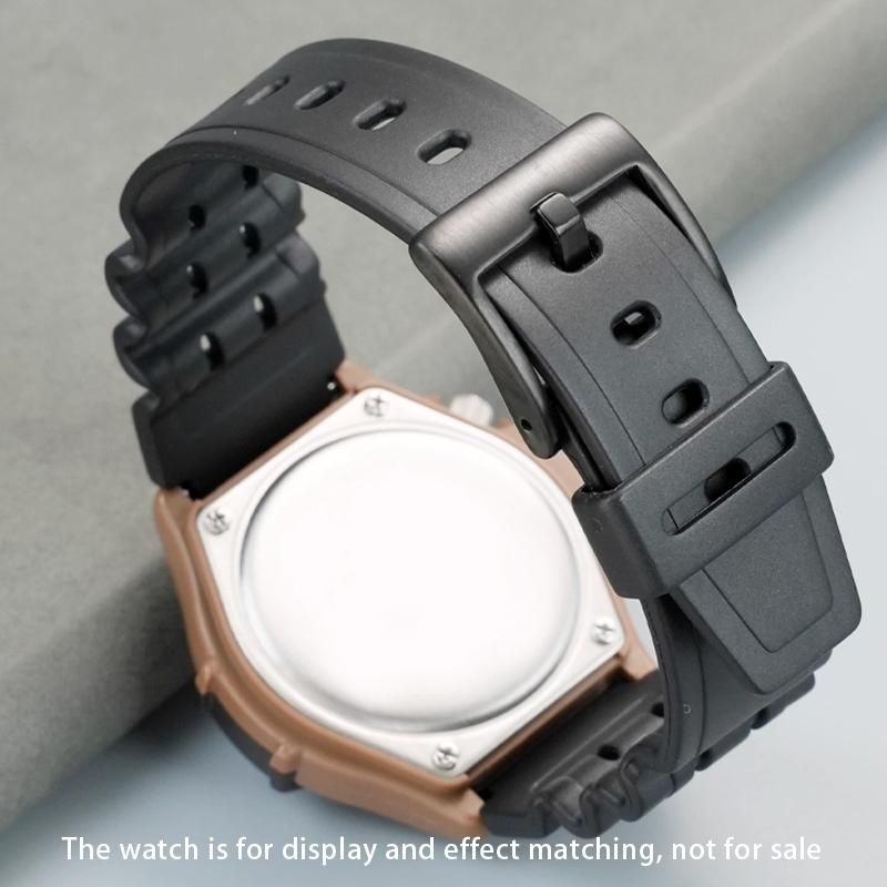 For Casio Forester FT- 500WC AW-80V W-89H Waterproof Sports Silicone Watch strap 19mm Rubber watchband Replace Accessories