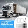 2 Set 5M Fuel Line Kit With Filter And Hose Clip For Heaters Tank Diesel Accessories Diesel Heater Fuel Line Kit