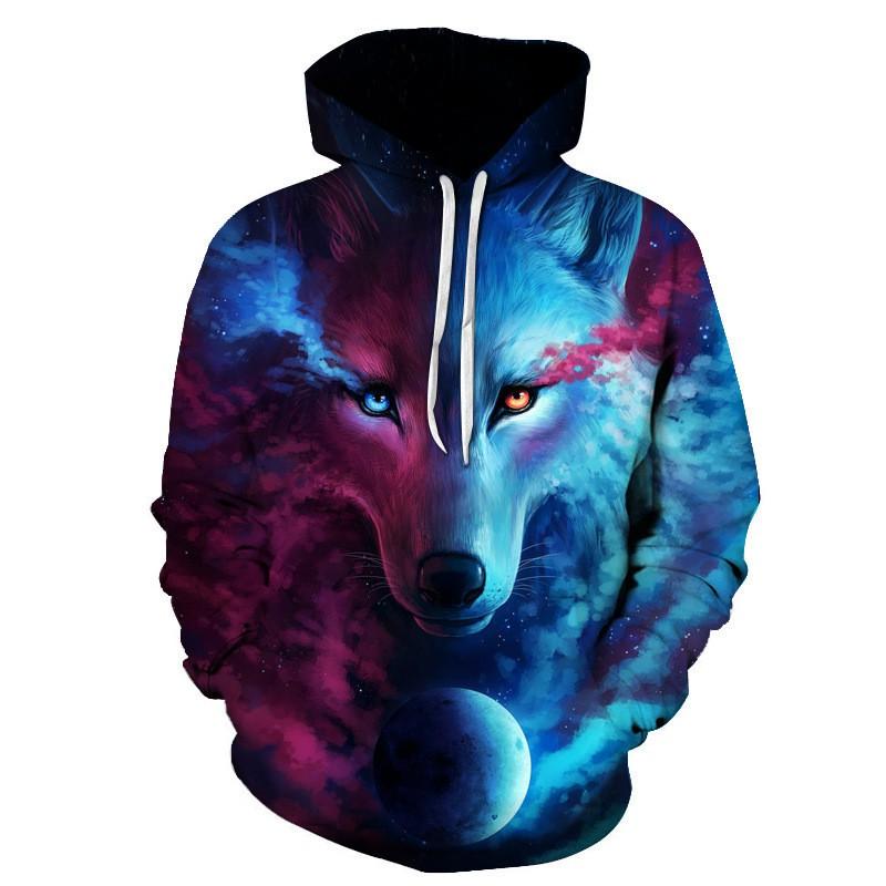 Unisex Oversized Hooded Sweatshirt With Dice Print Long Sleeve Cotton Blend Pullover Winter