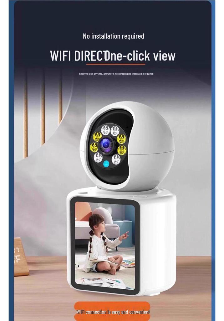 New 2026 360° Two-Way Surveillance Camera with Video Call