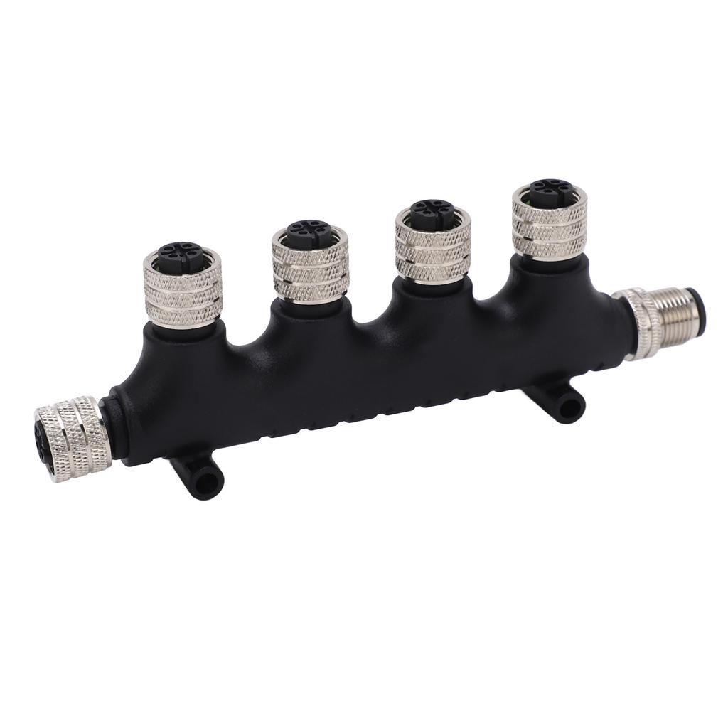 for NMEA 2000 T Connector 5 Pin IP67 Waterproof Backbone Drop Cables 4 Port MultiPort Tee Terminator for Lowrance