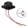 DC 12V 75dB Siren Beeper Buzzer Sound Warning Alarm Adapter Cable Slim Invisible For Car Truck Vehicle Reversing Reminders