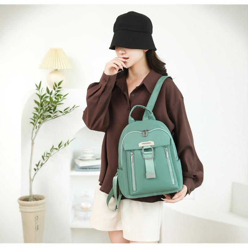 Nylon backpack women's new fashion women's backpack small bag travel commuting large capacity backpack