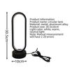 Modern Table Lamp Minimalist Table Lamp Eye-Care LED Decor For Study Desk Nightstand Bookshelf Entryway Hallway Patio Garden