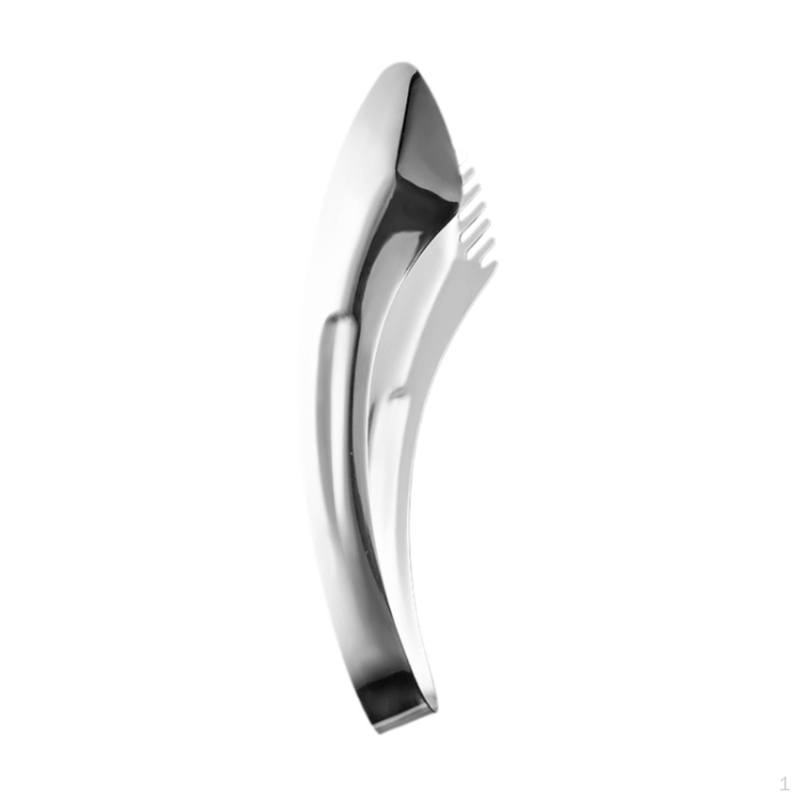 

Food Tongs in Stainless Steel for Serving at Events And Gatherings Argent