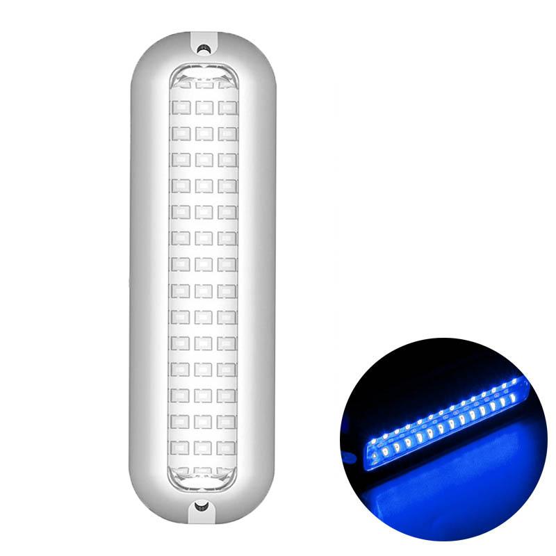 42 LED Stainless Steel Marine Navigation Light 80W Underwater Pontoon For Boat IP68 Waterproof Yachting Ship Fishing Night Lamp