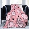 Capybaras Blanket Capybara Gift Party Decorations Plush Blanket for Bedroom Couch Sofa Kids Adults All Seasons