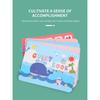 Kid Quiet Book Montessori Baby Educational Toy Logical Life Ability Sorting Match Game Baby Sticker Toy for Child Book Gift