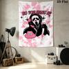 Scream Wall Tapestry Aesthetic Wall Hanging Printed Fabric Blanket Decorative Tapestries For Bedroom Living Room Home Decor