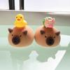 1Pcs Wash Blistering Capybara Bath Sponge Ball Body Exfoliate Household Baby Shower Brushes Bubble Sponges Cartoon Animal Shape