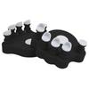 Solo Piano Finger Training Device Hand Corrector Strength Exerciser Anti Folding Comfort ButtonBlack
