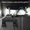 Mobile Phone Holder Car Back Seat Hook Hanging Storage Lazy Rear Seat Phone Stand Headrest Bracket For iPhone Samsung All Phone