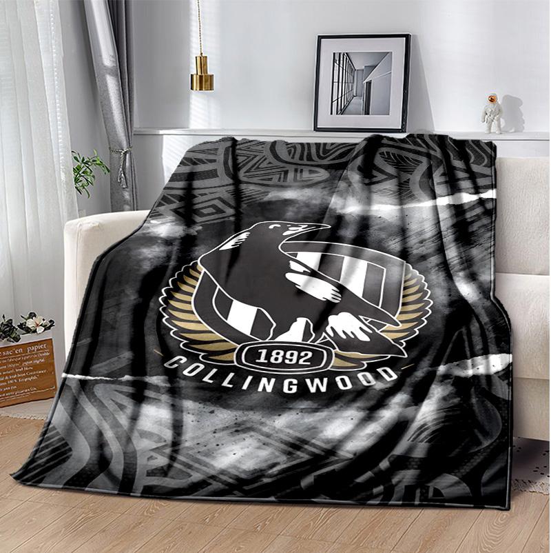 Collingwood Flannel Blanket Soft Warm All-Season Throw, Design for Camping, Car Travel, Hiking Sofa, Bed, Office Perfect Gift for Parties