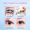 Natural Self-adhesive False Eyelashes 36 Clusters Single Cluster Lazy Glue-free False Eyelashes LC C Curled 10-13 Mm