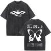 2026 Gewaschenes Vintage Rapper Kendrick Lamar Album Merch T-Shirts Herren Damen Kleidung Hip Hop Retro Übergroß Kurzarm Modetrend T-Shirt