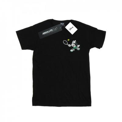 Womens/Ladies Minnie Mouse Tennis Breast Print Cotton Boyfriend T-Shirt