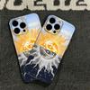 Sun And The Moon Clear Case For Iphone 17 Pro Max 11 15 12 13 14 16 Pro Max Air 16E 17E Cover Funda Bumper