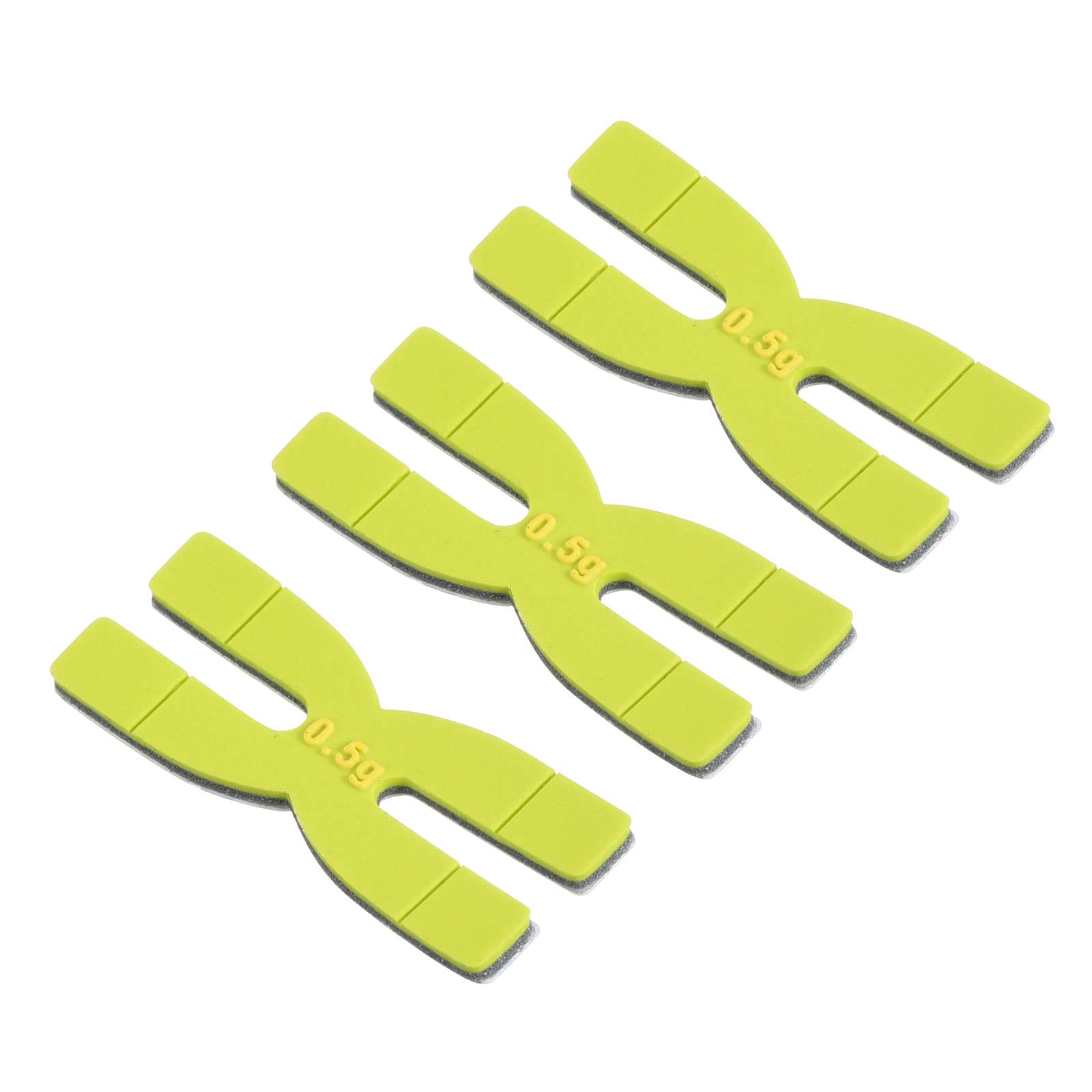 

PATIKIL Racket Weight Balance Strip 3 шт. Силиконовая лента для утяжеления ракетки для бадминтона зеленая 0,5 г зелёный