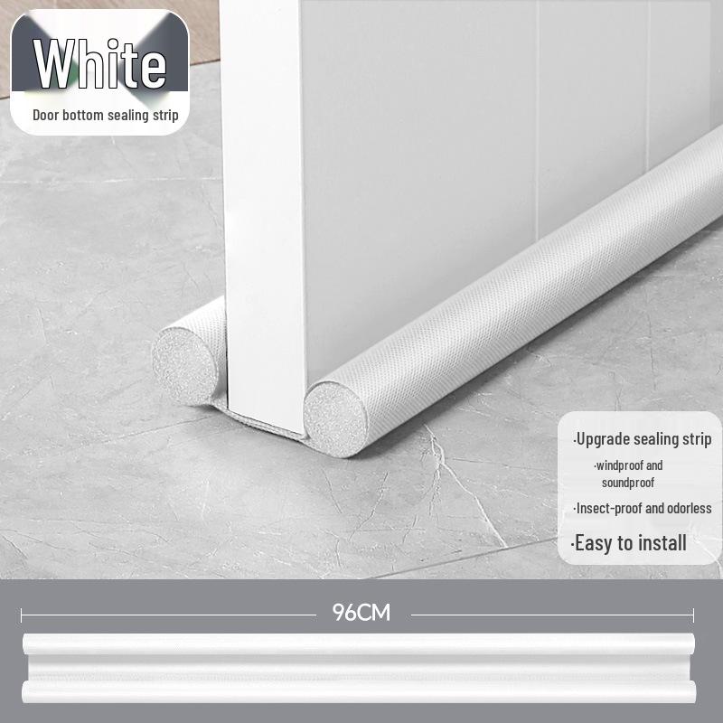 Enhanced Double-Sided Door Bottom Seal for Soundproofing, Insulation, and Insect Protection