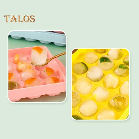 Ice Ball Mold Top Drain Hole DIY BPA Free Convenient Smooth Surface Ice Ball Mold Bar Accessory