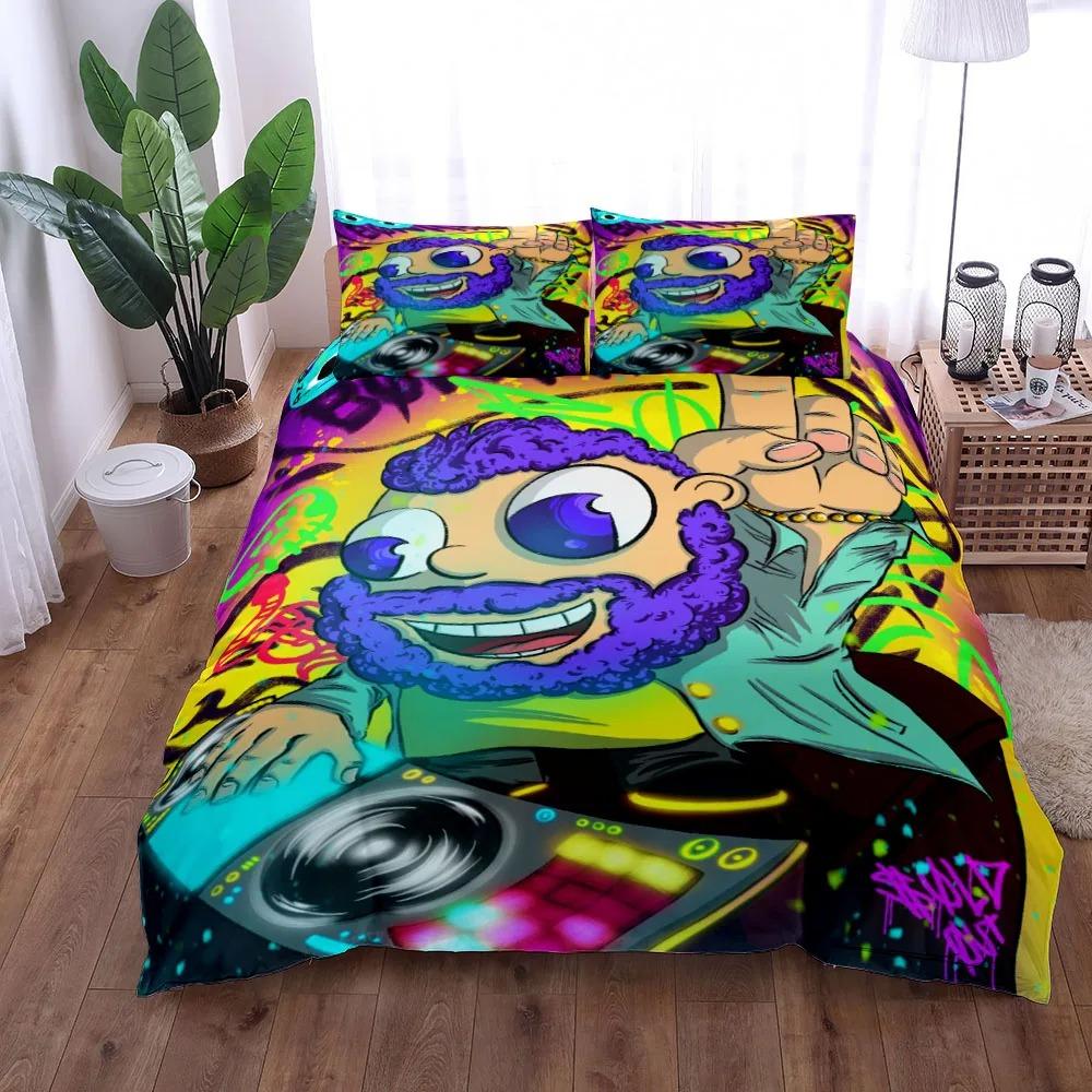 Alastor Red Duvet Cover Set King Queen Double Full Twin Single Size Bed Linen Set