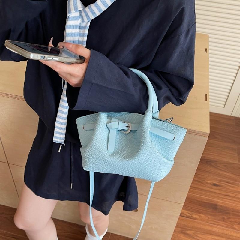 IELGY Ladies Messenger Bag Fashion Simple Woven Portable
