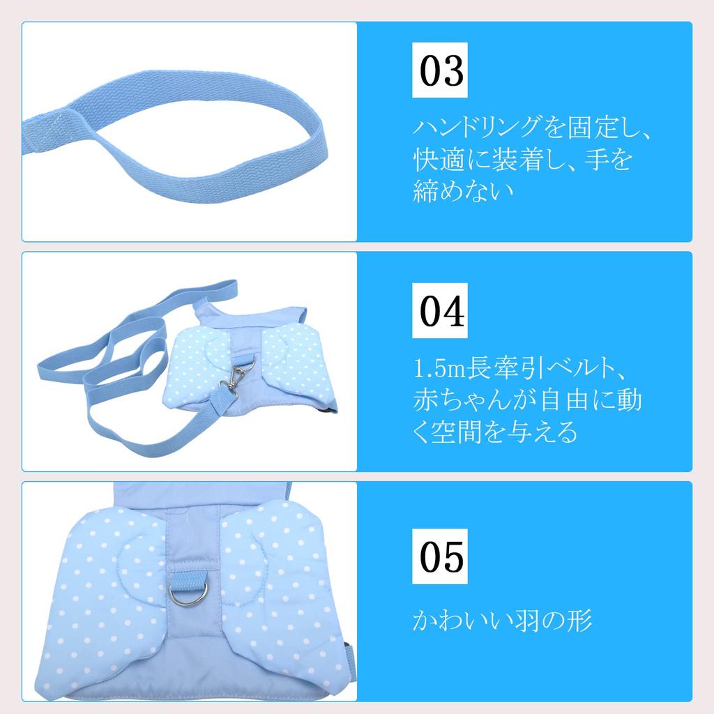 Child Harness Child Lost Prevention Safety Angel Wing Fall For and Outdoors NN.ORANIE Harness, Belt, Lead, Harness, Anti-Lost Strap, Strap, Rope,