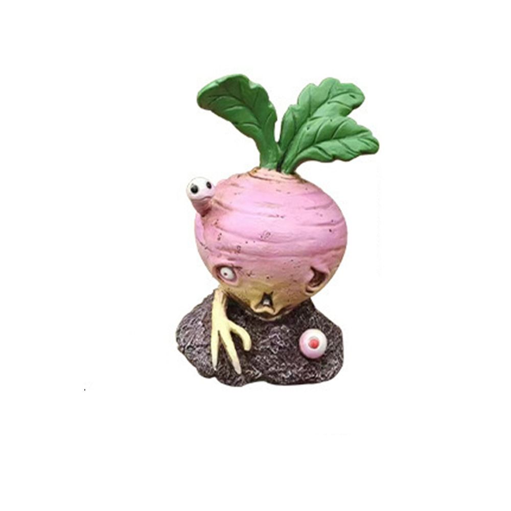 Spooky Tomato Halloween Vegetable Zombies Figurine Scary Zombies Statue Home Room Decor Style 3