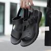 2024 Summer Men's Non-Slip Waterproof Sandals - Two-Way Wear Casual Beach Shoes