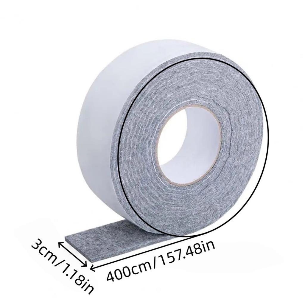 1pc Water Absorbing Felt Strip Roll for Window Use with Backing Designed To Prevent Moisture and Condensation Build Up