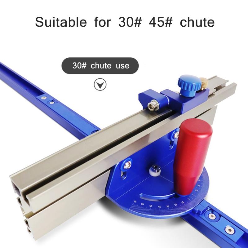 High Abrasion Resistance Table Saw Ruler Carpentry Push Rod Angle Sturdy Mitre Gauge Aluminum Alloy Woodworking Tools