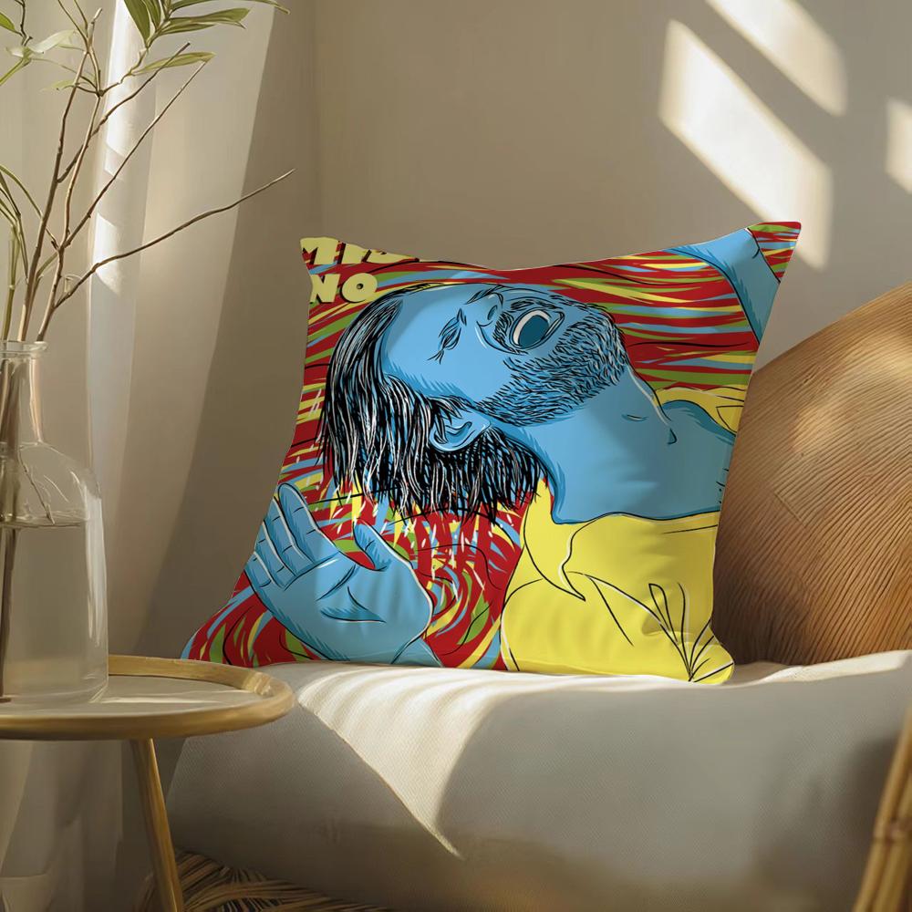 Father JJohn Misty Pillow Case Pattern Printed Pillowcase for Living Room Sofa Cushion Cover Bedroom Decor