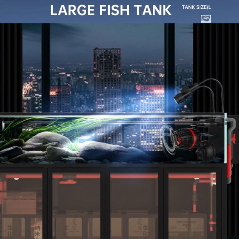 Automatic Waves Maker Wavemakers Water Pump Fish Tanks Aquariums Surfs Pump for Peaceful Aquariums Environment