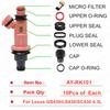 10sets/70pcs For Toyota Lexus LS430 GS430 SC430 4.3L Fuel Injector Repair Sevince Kits For Parts 23250-50030 (AY-RK101)
