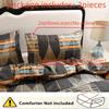 3pcs Polyester Printed Floral Soft Skin-Friendly Quilt Cover Three-Piece Set (One Quilt Cover Plus Two Pillowcases) Suitable