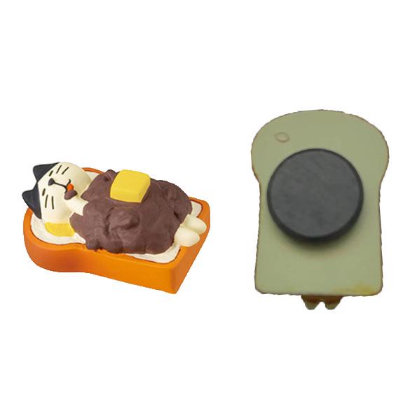 

Cute Japanese Zakka Refrigerator Magnets - Miniature Resin Cat Ornaments, Photography Props, Unique Gifts