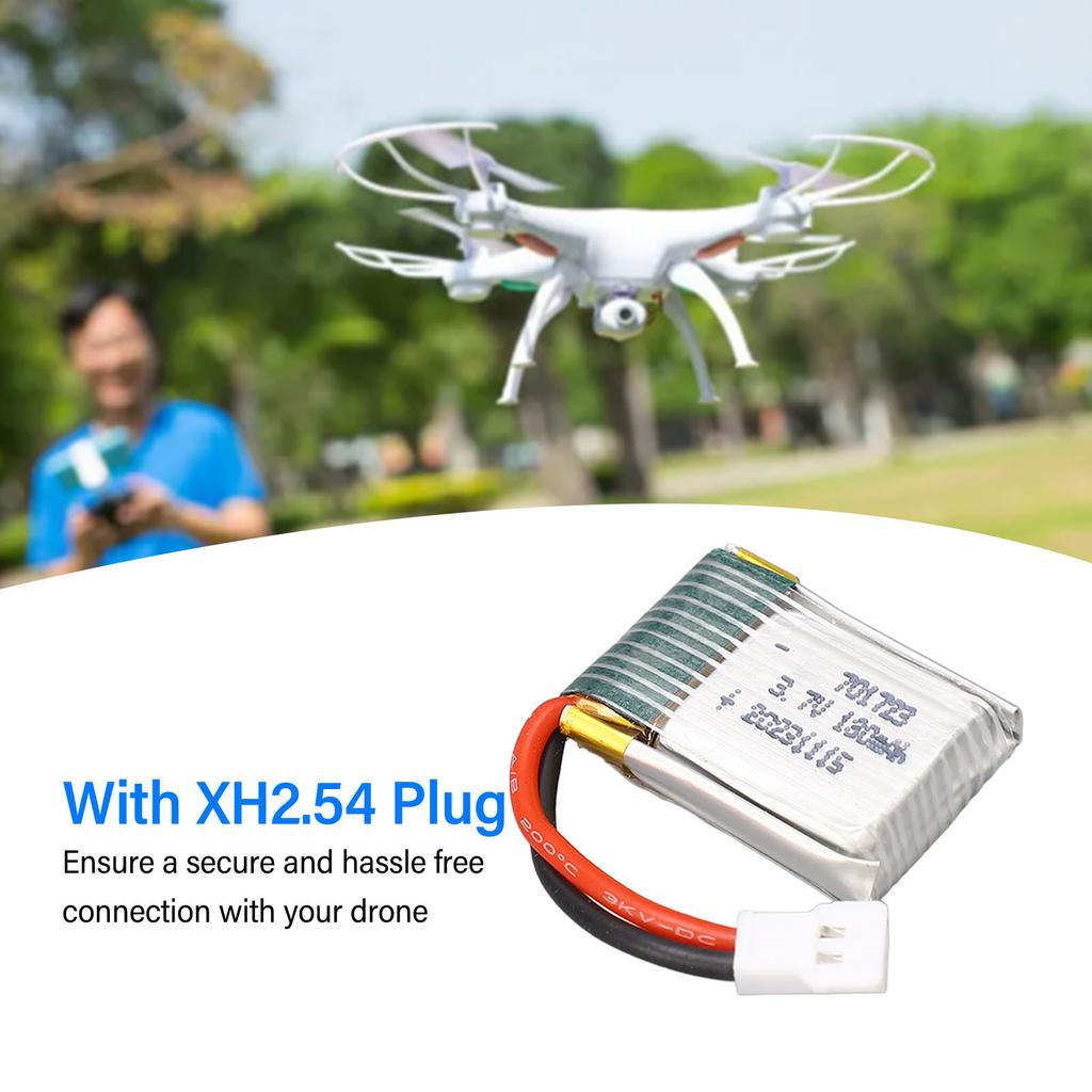 2000mAh RC Drone Lipo Battery 25C 7.4V T Plug 25C RC Drone Lipo Battery Replacement for Syma X8 X8C X8SW