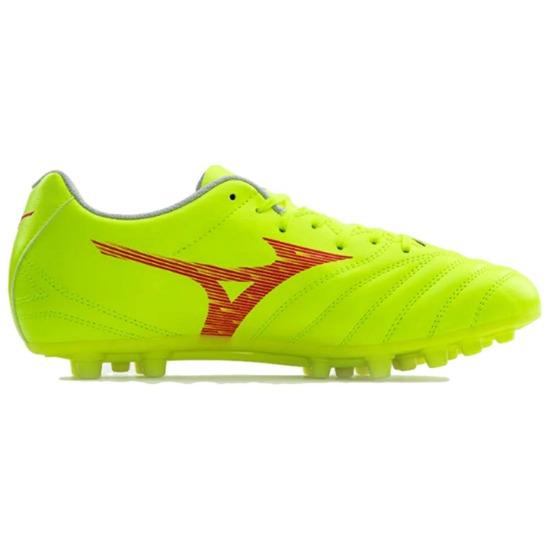 Mizuno Monarcida Neo III Select Runde Zehenpartie AG (Gummistollen) Rutschfest Langlebig Fußballschuhe Unisex Fußballschuhe Gelb P1GA242645