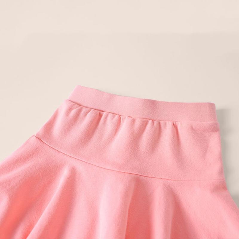 Girls Pants Skirt Fake Two Piece Children's Breathable Skirt Pants Thin Bottom Pants Girls Leggings Pleated Mini Skirts Spring Autumn